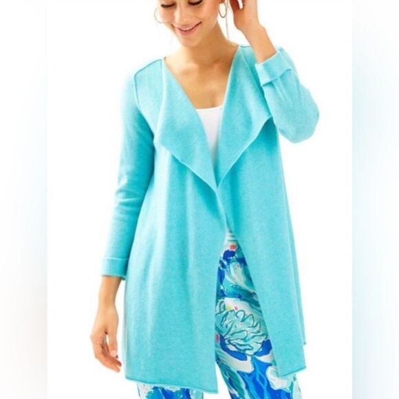 Lilly Pulitzer Cashmere Cardigan - Picture 1 of 6